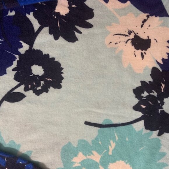 Talbots Puff Sleeve Abstract Floral Lightweight Sweater - Size S - Picture 3 of 6